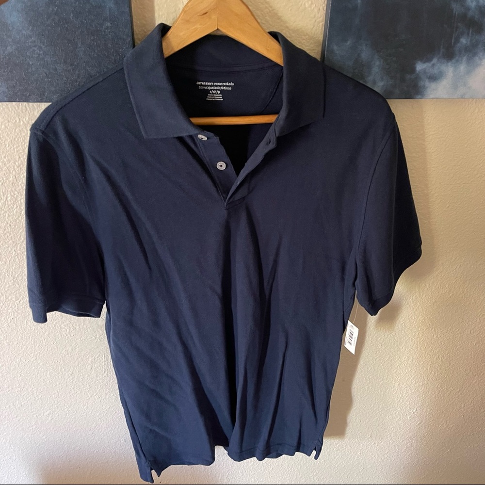 Amazon Essentials - Slim fit polo - Navy Blue